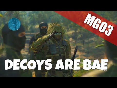 Scout Tips & Tricks - How to Use Decoys | Metal Gear Online 3 Scout Tips & Tricks - How to Use Decoys | Metal Gear Online 3