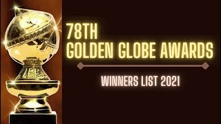 78th Golden Globe Awards  2021 I Winners List 2021 l 78 वें गोल्डन ग्लोब अवार्ड 2021