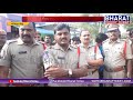 police cordon and search operation in korutla jagityal gelatin sticks detonators seized