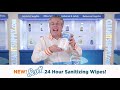 New! Scott 24 Sanitizing Wipes