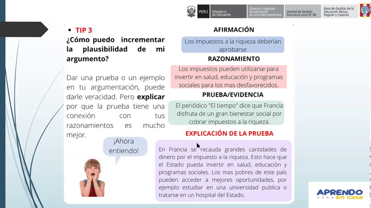 Partes De Un Argumento