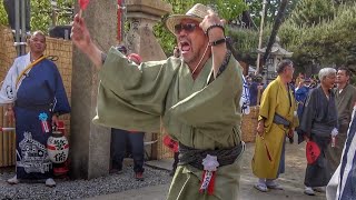 2023.5.05 東灘区  岡本區 だんじり 本住吉神社  宮入り(参道 トバセ～練り回し） 庄内地区