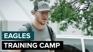 Eagles Arrive For 2018 Training Camp