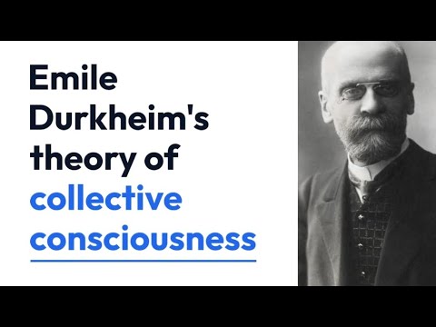 Emile Durkheim Theory Of Collective Consciousness - YouTube