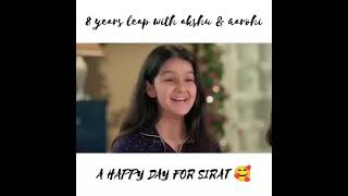 💞sirat Anshu and aaruhi cute moment status video 😘💞aaru and akshu wish mother day of 😍 sirat#shorts