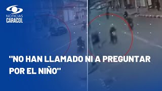 Policías que iban en contravía arrollaron a niño de 9 años en Bogotá: impresionante video