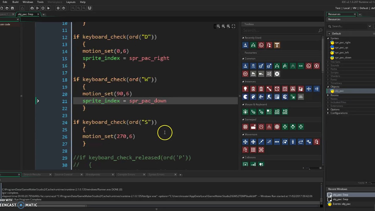 Visual Depth Moving Behind Objects Game Maker Studio