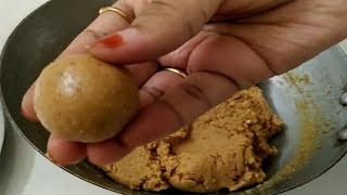 5 ని||ల్లో పల్లీ లడ్డు చేయొచ్చు || Peanut Laddu Recipe In Telugu || palli Ladoo With Jaggery