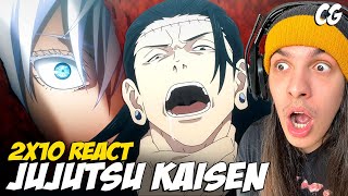 GETO TA VIVO? GOJO AINDA NÃO FOI SELADO! - React Jujutsu Kaisen EP 10 temporada 2