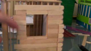 [3/6] How To Build a Popsicle Stick House - Siding