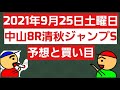 競馬予想 2021年9月25日土曜日中山8r清秋ジャンプステークスの予想と買い目です。