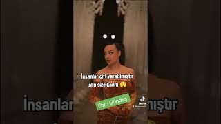 İnsanlar çift yaratılmıştır alın size kanıtı 😲       Ebru Gündeş 🎥