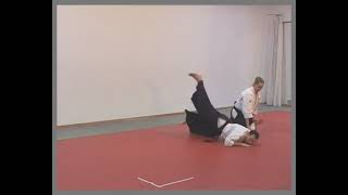 hanmi handachi waza katate dori ikkyo ura