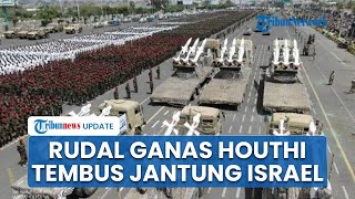 Ganasnya Rudal Houthi Yaman Gempur Jantung Kota Israel, Jadi Garda Depan Lawan Pasukan IDF