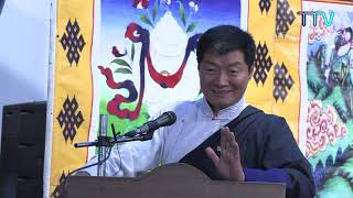 Sikyong Dr. Lobsang Sangay talk at inaugural ceremony of leadership workshop for class X students