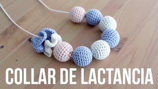 DIY Collar de lactancia - Bolas de crochet