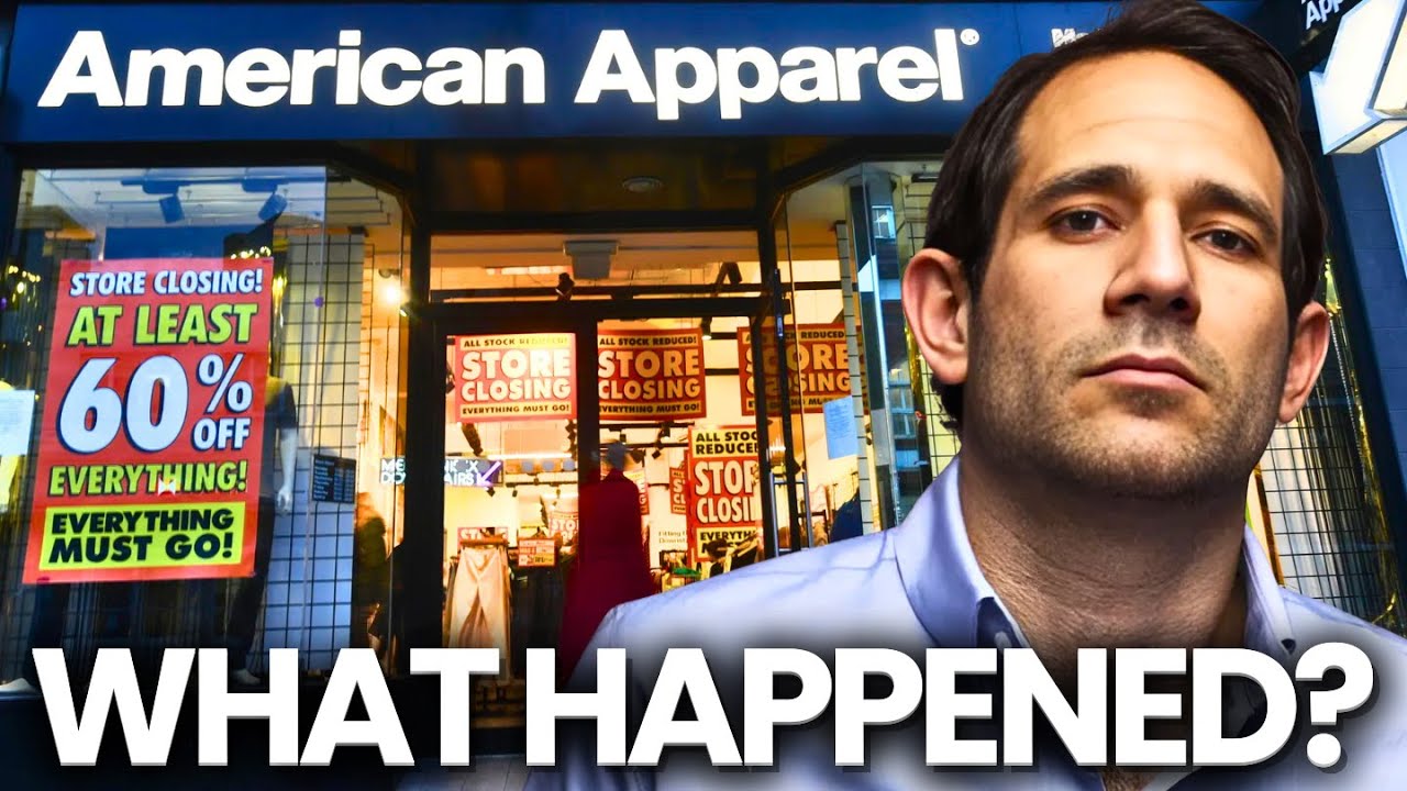 American Apparel Logo Adult American Apparel Large Logo T Shirt