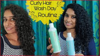 Curly hair routine Malayalam | Squish To Condish method | Ashba Botanics | Hair care Malayalam #cgm