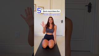 5 Best Exercises for PCOS Weight Loss! #pcos