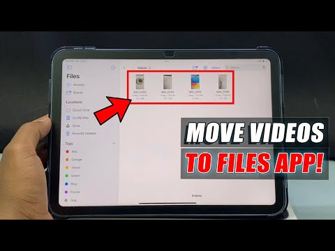 Cómo mover vídeos de la aplicación Fotos a la aplicación Archivos en iPad (2024)