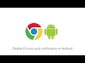 How To Disable Chrome Push Notifications On Android How To Disable Chrome Push Notifications On Android