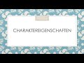 Charaktereigenschaften I Goethe B1 Sprechen Teil 2