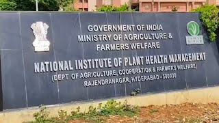 Visit at NATIONAL INSTITUTE OF PLANT HEALTH MANAGEMENT | NIPHM, HYDERABAD.