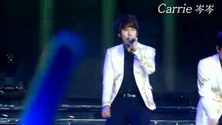 [HD fancam ] 121002 festival korea- china  SJ-M SUPER GIRL- kyuhyun focus