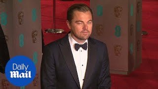 Leonardo DiCaprio cuts a handsome figure on BAFTA red carpet - Daily Mail