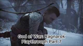 God of War: Ragnarok Playthrough Part 7 - The Runaway | PS5