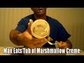 World Record in Reverse: Fastest Time to Eat 7 oz Marshmallow Creme (RecordSetter)