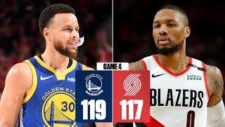 Warriors sweep Trail Blazers behind Steph Curry's triple-double | 2019 NBA Playoff Highlights