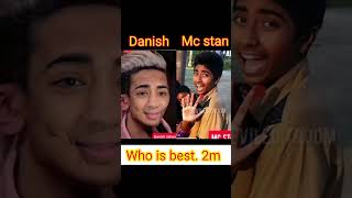 Mc stan Vs Danish zehen life journey | Who is best. 2m |#mcstan #danishzehen #viral  #song #shorts