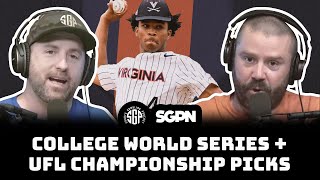 College World Series + UFL Championship Picks (Ep. 1994)