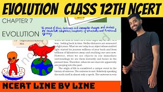 Evolution Part 1 | NEET Biology class 12th | NCERT line by line | NCERT KA GYAN