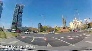 2023.04.13 Bucharest Ploiesti Baicoi DN1 Romania 60fps