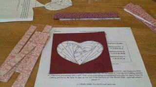 Iris Folding - Heart project