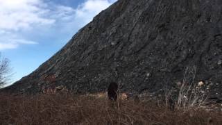 Mine dump Helbra - copper slag