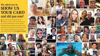 SAG-AFTRA MEMBERS, SHOW US YOUR CARD
