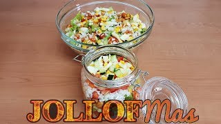 Nigerian Rice Salad | Flo Chinyere
