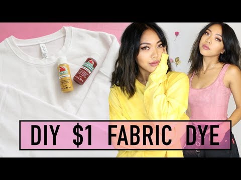 HOW TO DYE CLOTHES USING $1 ACRYLIC PAINT! | Nava Rose HOW TO DYE CLOTHES USING $1 ACRYLIC PAINT! | Nava Rose