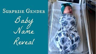 Baby Name Reveal Vlog | First 24 Hours with Newborn Baby