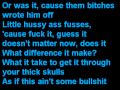 Lighters Eminem ft. Bruno Mars and Royce Da 5'9 Lyrics (on screen)