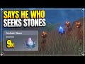 Says He Who Seeks Stones (Archaic Stone Locations) | World Quests and Puzzles |【Genshin Impact】