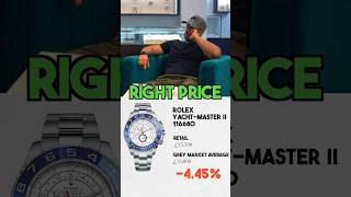 Grey Market Rolexes ARE BELOW Retail Price! #shorts