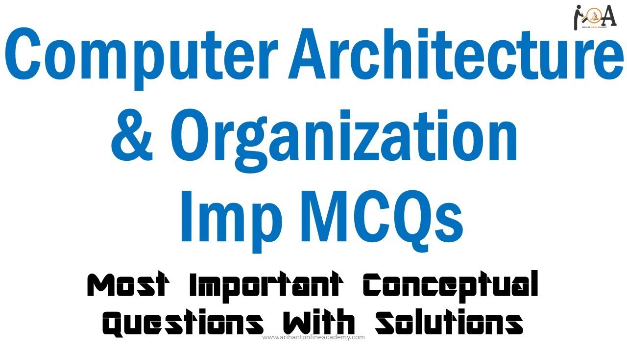 Computer Architecture & Organization Important MCQs | CSO | Conceptual ...