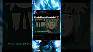 Minato Slapped Naruto But ❤️ || #shorts #shortvideo #naruto #narutoshippuden #minato #kushina #viral