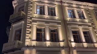 🇬🇪 TBILISI City ✨ Autumn Night walk on Orbeliani street 🚶‍♂️