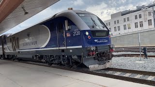 Amtrak Pacific Surfliner Train 784 Southbound To SAN Leaving Union Station