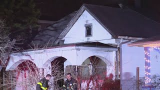 IFD crews battle house fire on Indy's northside